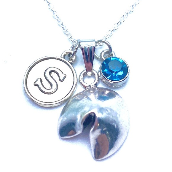 Fortune Cookie Necklace May Be Personalized - Picture 5 of 6